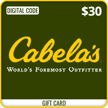 Cabela's Gift Card $30 Global product image