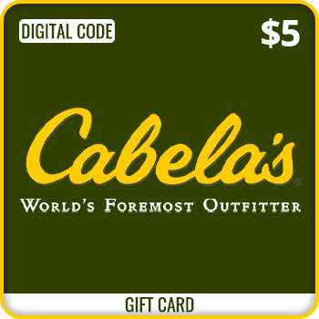 Cabela's Gift Card $5 Global product image