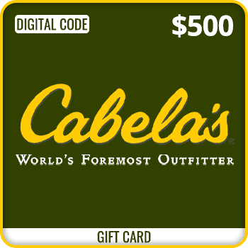Cabela's Gift Card $500 Global product image
