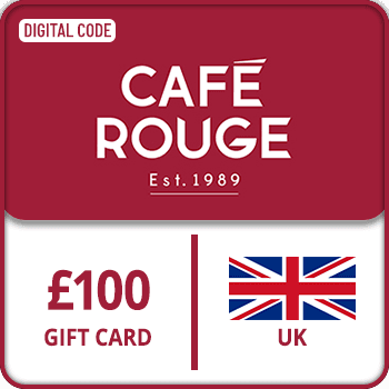 Café Rouge Gift Card £100 UK product image