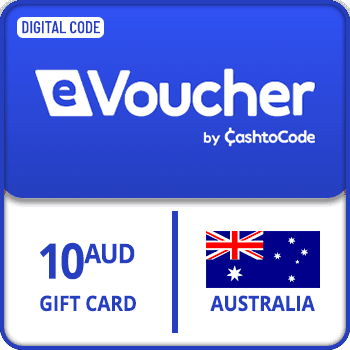 Rewarble CashtoCode eVoucher Gift Card AU$10 Australia product image