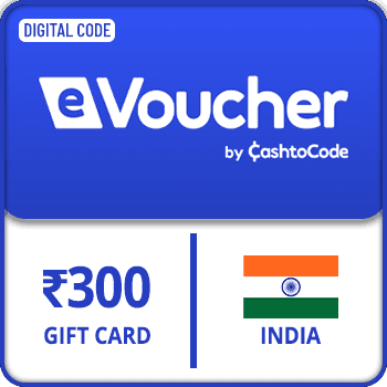 Rewarble CashtoCode eVoucher Gift Card 300 INR India product image