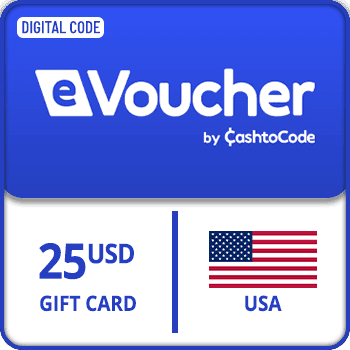 Rewarble CashtoCode eVoucher Gift Card $25 USA product image