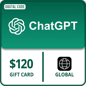 Rewarble ChatGPT Gift Card $120 Global product image