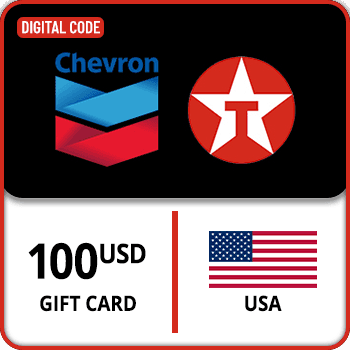 Chevron and Texaco Gift Card $100 USA product image