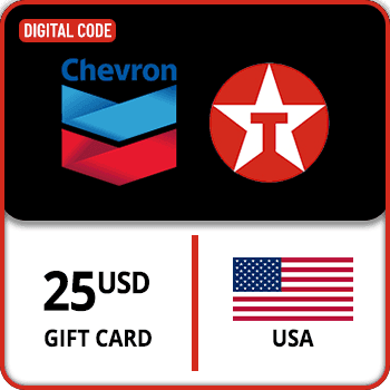 Chevron and Texaco Gift Card $25 USA product image