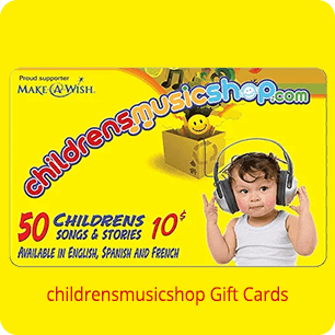 Childrens music shop Gift Card
