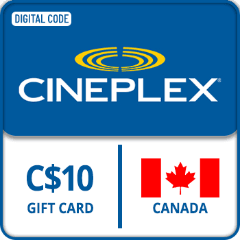 Cineplex Gift Card $10 Canada product image