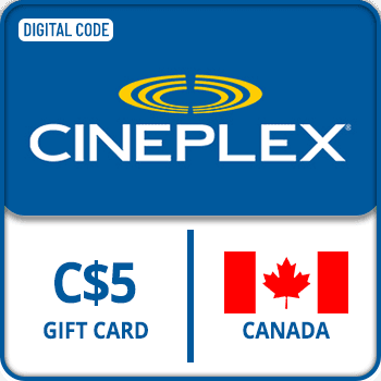 Cineplex Gift Card $5 Canada product image