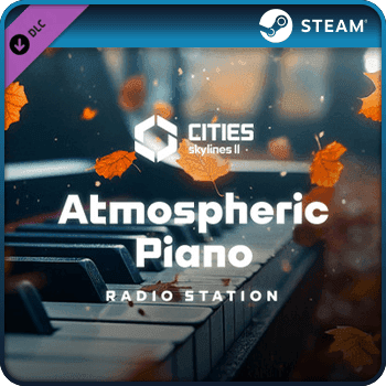 Cities Skylines II Atmospheric Piano Channel PC DLC Steam Game Key Global product image