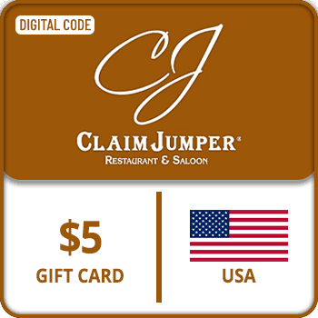 Claim Jumper Restaurant Gift Card $5 USA product image