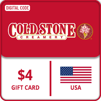 Cold Stone Creamery Gift Card $4 USA product image