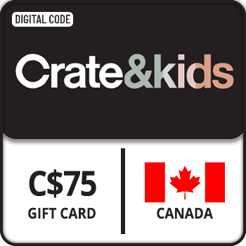 Crate & Kids Gift Card $75 Canada product image
