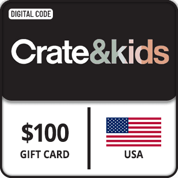 Crate & Kids Gift Card $100 USA product image