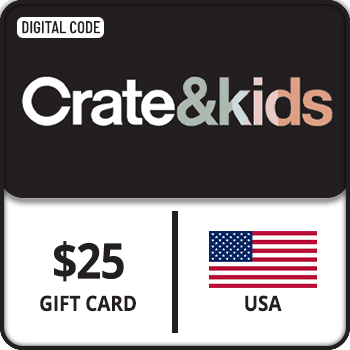 Crate & Kids Gift Card $25 USA product image