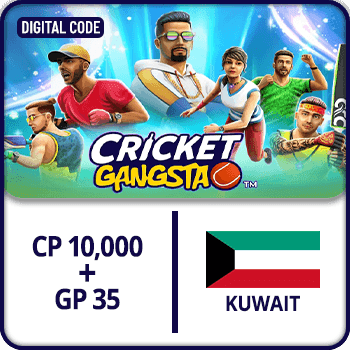 Cricket Gangsta CP Gift Card 10,000 + GP 35 Kuwait product image
