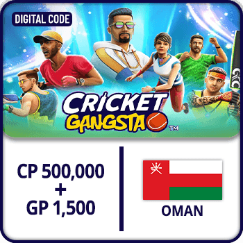 Cricket Gangsta CP Gift Card 500,000 + GP 1500 Oman product image
