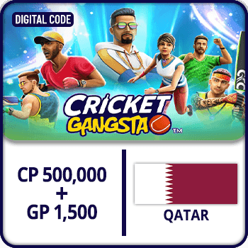Cricket Gangsta CP Gift Card 500,000 + GP 1500 Qatar product image