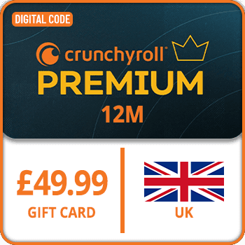 Crunchyroll 12M Gift Card £49.99 UK product image