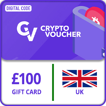 CryptoVoucher.io Gift Card £100 UK product image