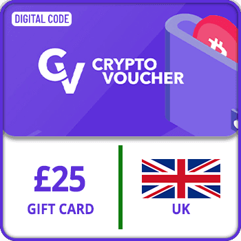 CryptoVoucher.io Gift Card £25 UK product image