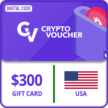 CryptoVoucher.io Gift Card $300 USA product image