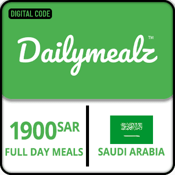 Dailymealz Gift Card Full Day Meals 1,900 SAR KSA  product image