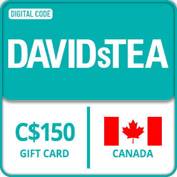 DAVIDsTEA Gift Card 150 CAD CANADA product image