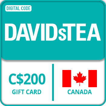 DAVIDsTEA Gift Card 200 CAD CANADA product image