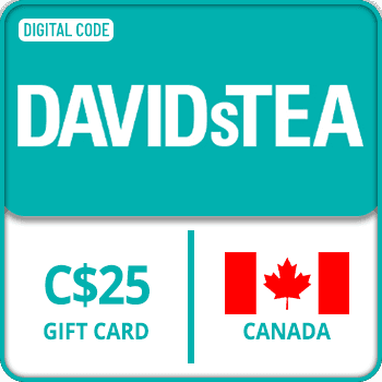 DAVIDsTEA Gift Card 25 CAD CANADA product image
