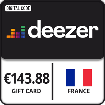 Deezer Premium Gift Card €143.88 FRANCE  product image