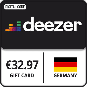 Deezer Premium Gift Card $10.99 GERMANY product image