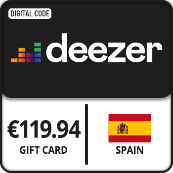Deezer Premium Gift Card €119.94 SPAIN product image