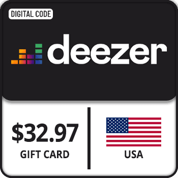 Deezer Premium Gift Card $32.97 USA product image