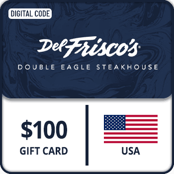 Del Friscos Double Eagle Steakhouse Gift Card $100 USA  product image