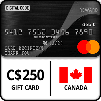 Rewarble Mastercard Gift Card C$250 Canada  product image