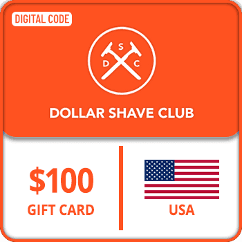 Dollar Shave Club Gift Card $100 USA  product image