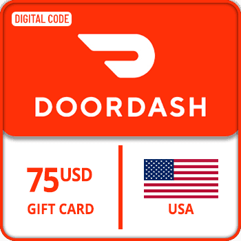 DoorDash Gift Card $75 USA product image