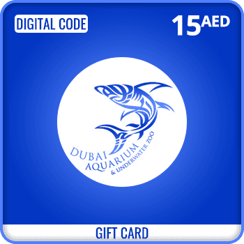Dubai Aquarium Gift Card 15 AED UAE product image
