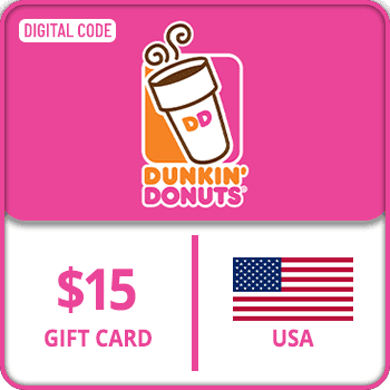 Dunkin Donuts Gift Card $15  USA product image