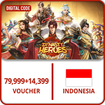 Dynasty Heroes Samkok Legend 79999+14399 Voucher INDONESIA product image
