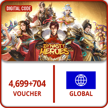 Dynasty Heroes Samkok Legend 4699+704 Voucher GLOBAL product image