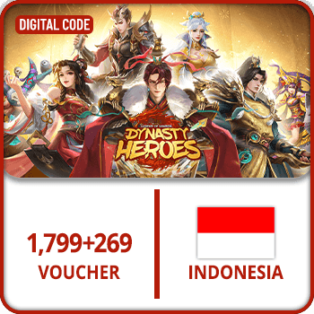 Dynasty Heroes Samkok Legend 1799+269 Voucher INDONESIA product image