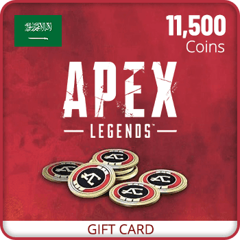 Apex Legends Gift Card 11500 Coins KSA product image