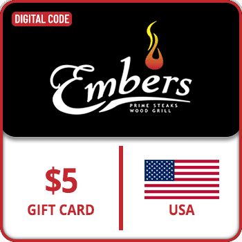 Embers Restaurant eGift Gift Card $5 USA product image