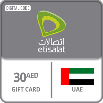Etisalat Gift Card 30 AED UAE  product image