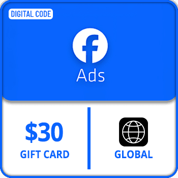 Rewarble Facebook Ads Gift Card $30 Global  product image