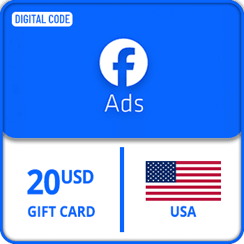 Rewarble Facebook Ads Gift Card $20 USA  product image
