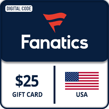 Fanatics eGift Voucher Gift Card $25 USA product image