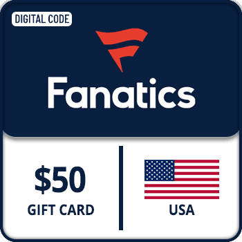 Fanatics eGift Voucher Gift Card $50 USA product image